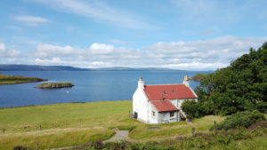 Beautiful view over Loch Snizort