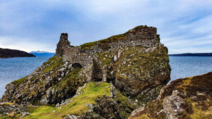 Dunscaith Castle ruins