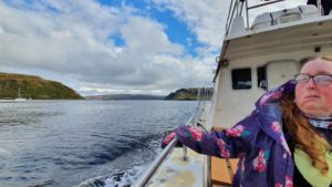 Enjoying the view onboard the Stardust II