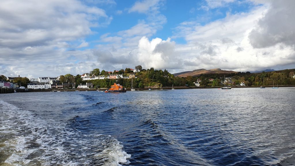 Portree from the water