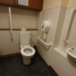 Fully equipped disabled loo