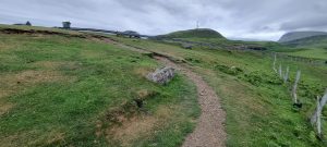 The path down to the gate