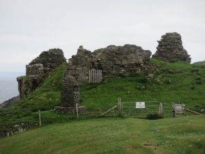 Duntulm Castle ruins