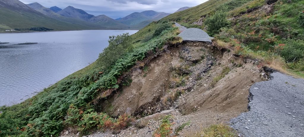 The Moll Road Landslip