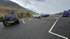 Disabled Parking at the Fairy Pools